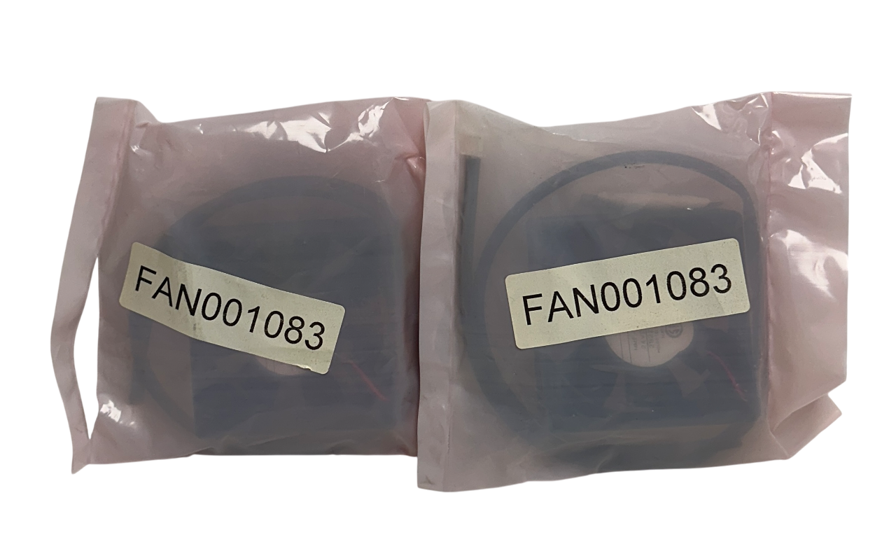 2 MELCO YASAKAWA FAN001083 / MMF-08D24ES DC AXIAL FANS 2922G1 24VDC SQUARE NSMP