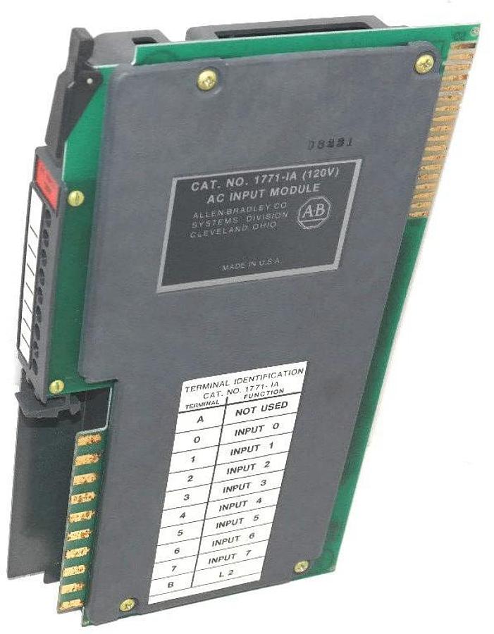 Used NIB ALLEN BRADLEY 1771-IA 120V AC INPUT MODULE 1771IA 81159704971