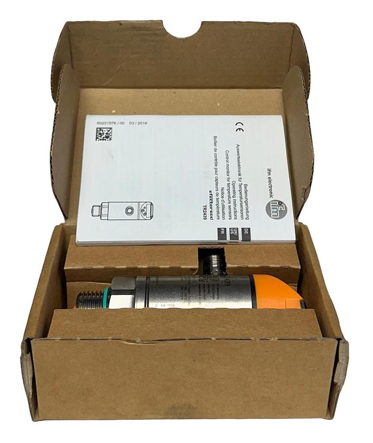 Used IFM TR-000KDBM12-MFPKG/US/ / TR2439 EFECTOR 600 TEMPERATURE SENSOR 0-10V NSMP