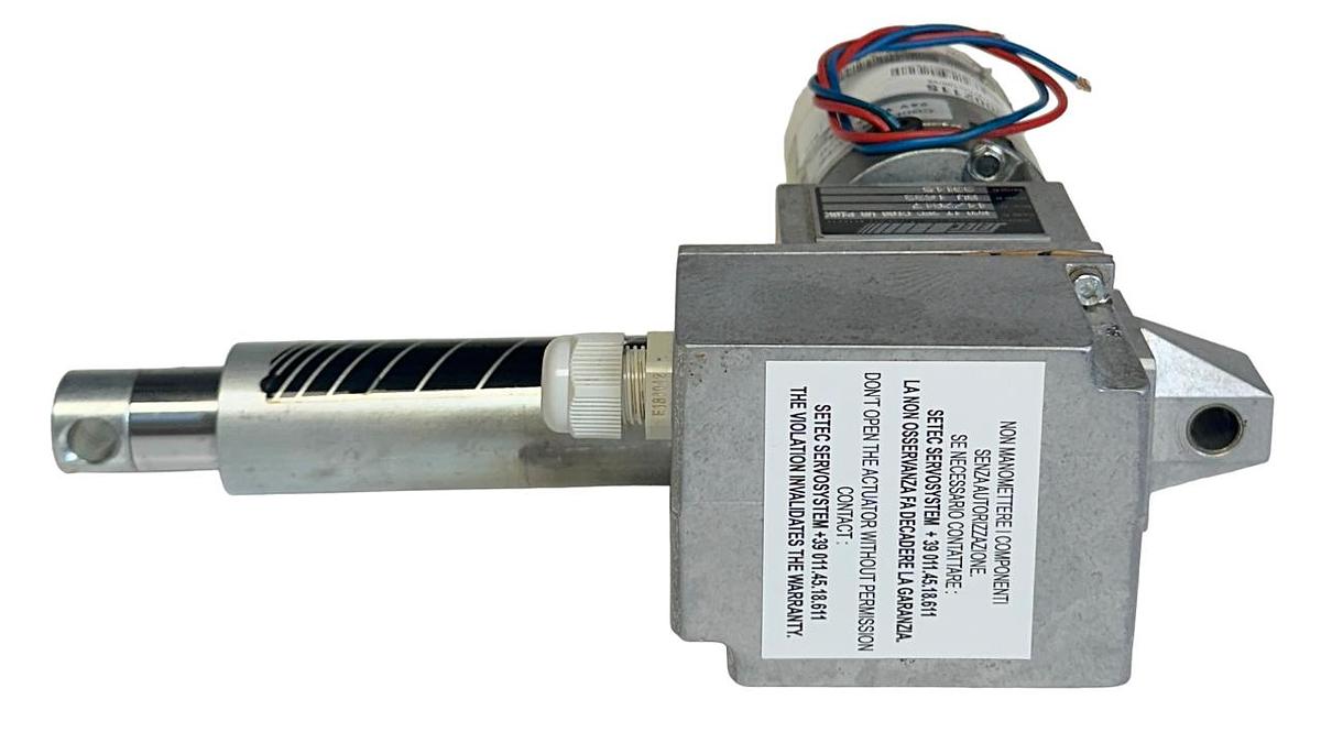 Used JETEC ECO 1T 2FC C100 V8 P10K / BV 1633 / 09951000211S ELECTRIC ACTUATOR NSNP
