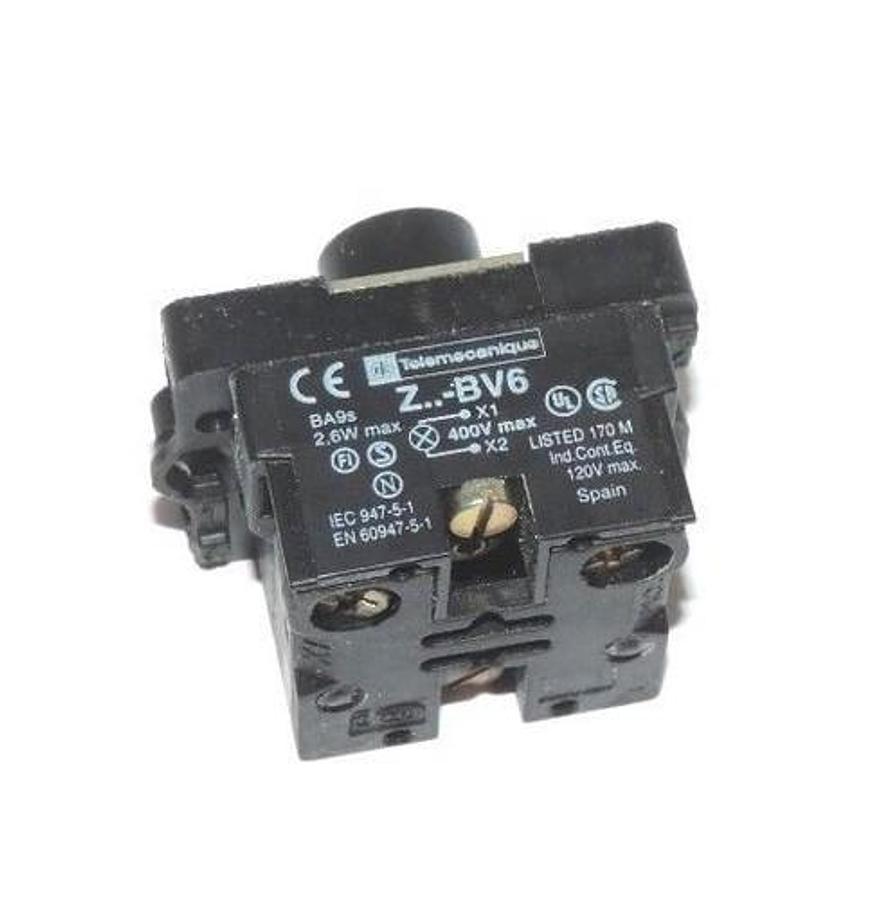 NIB TELEMECANIQUE ZA2-BV6 PILOT LIGHT MODULE 400V MAX ZA2BV6
