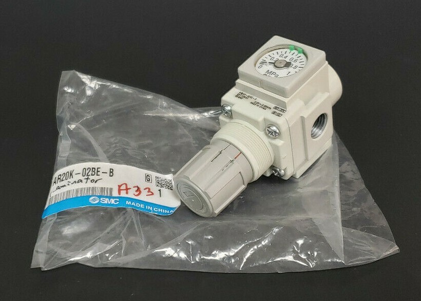 Used NEW SMC AR20K-02BE-B REGULATOR 0.05~0.85MPa