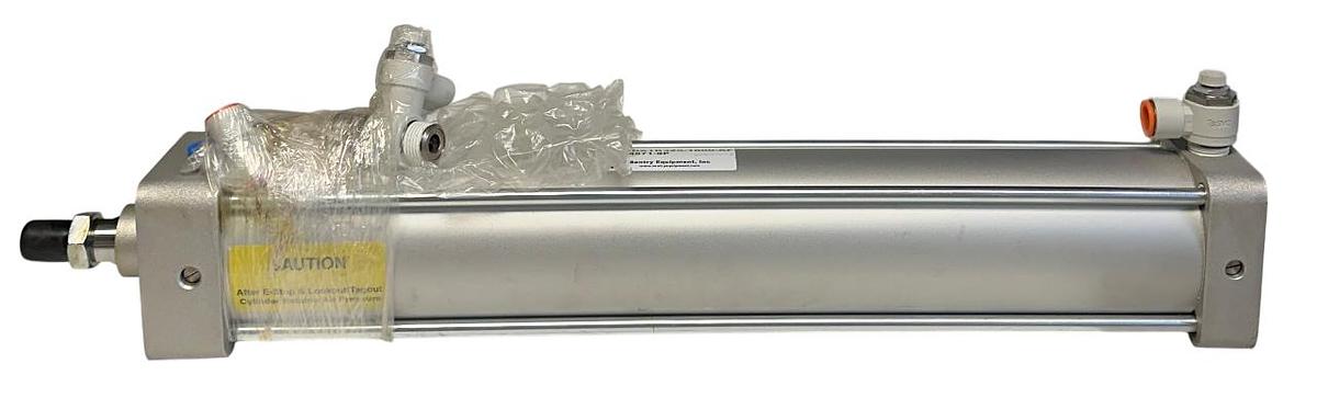 Used SENTRY EQUIPMENT SMC NCDA1R325-1800-AF / NCDA1R3251800AF PNEUMATIC CYLINDER USNP