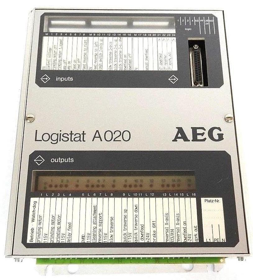 Refurbished AEG GOULD MODICON A020/E/24V 7628-042.200596.11 LOGISTAT EXTENSION 24V