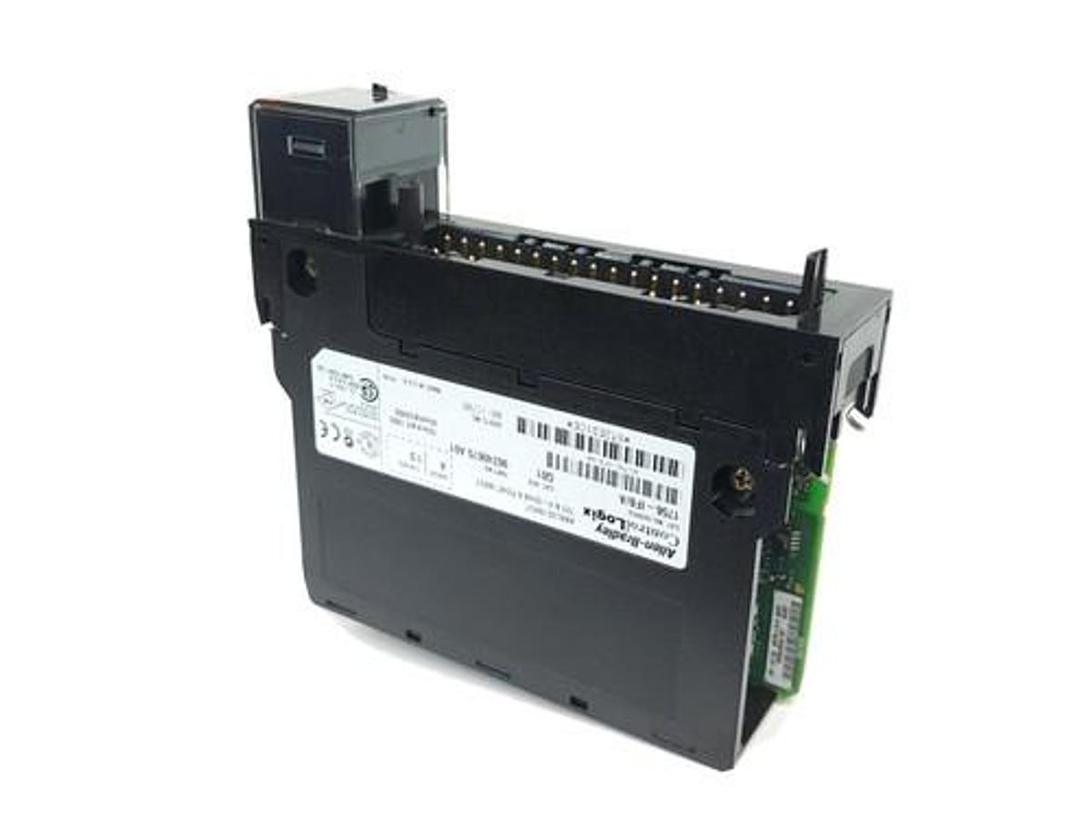 Used ALLEN BRADLEY 1756-IF8 /A CAT. REV. G01 F/W REV. 1.5 SER. A I/O MODULE