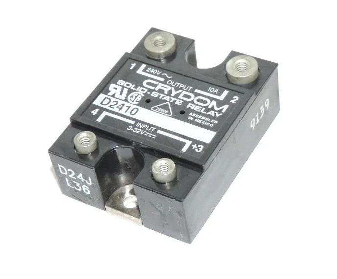 Used CRYDOM D2410 SOLID STATE RELAY 10A