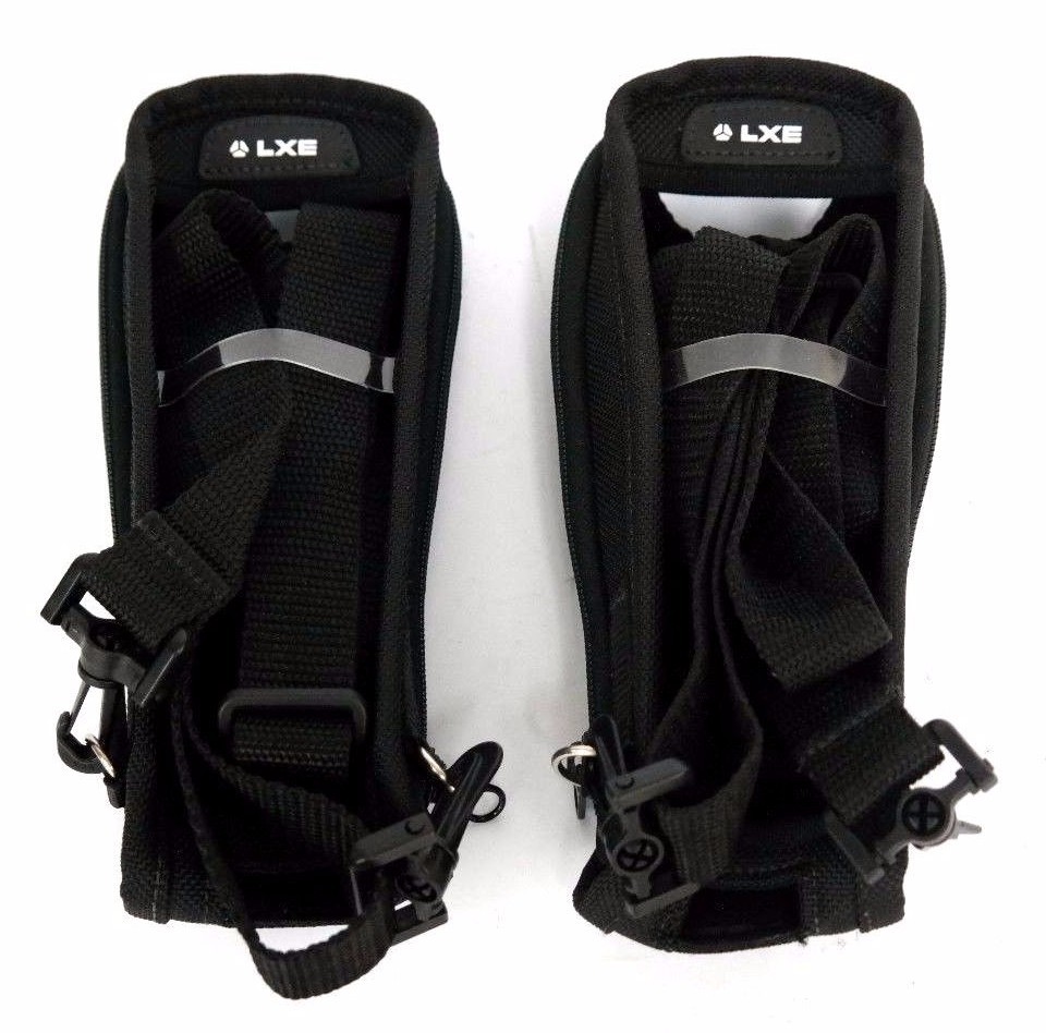 Used LOT OF 2 NEW AGORA MX2A403CASE SOFT CASES FOR HONEYWELL LXE MX2, SHOULDER STRAPS