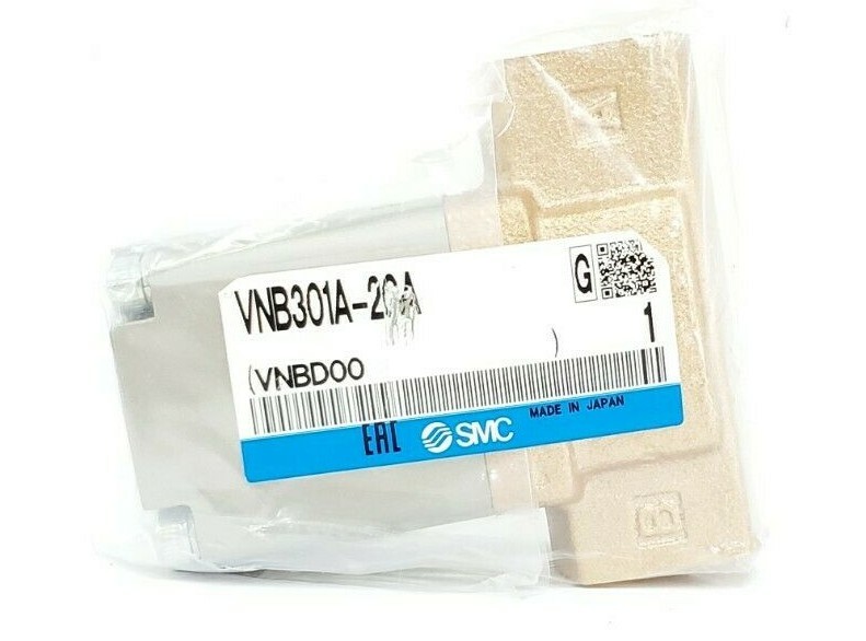 Used NEW SMC VNB301A-20A PNEUMATIC PROCESS VALVE, 1N1-18, 2-WAY, VNBD00, VNB301A20A