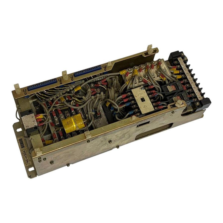 Used Fanuc A06B-6050-H304 Single Axis Servo Drive Chassis Parts Repair Missing Board
