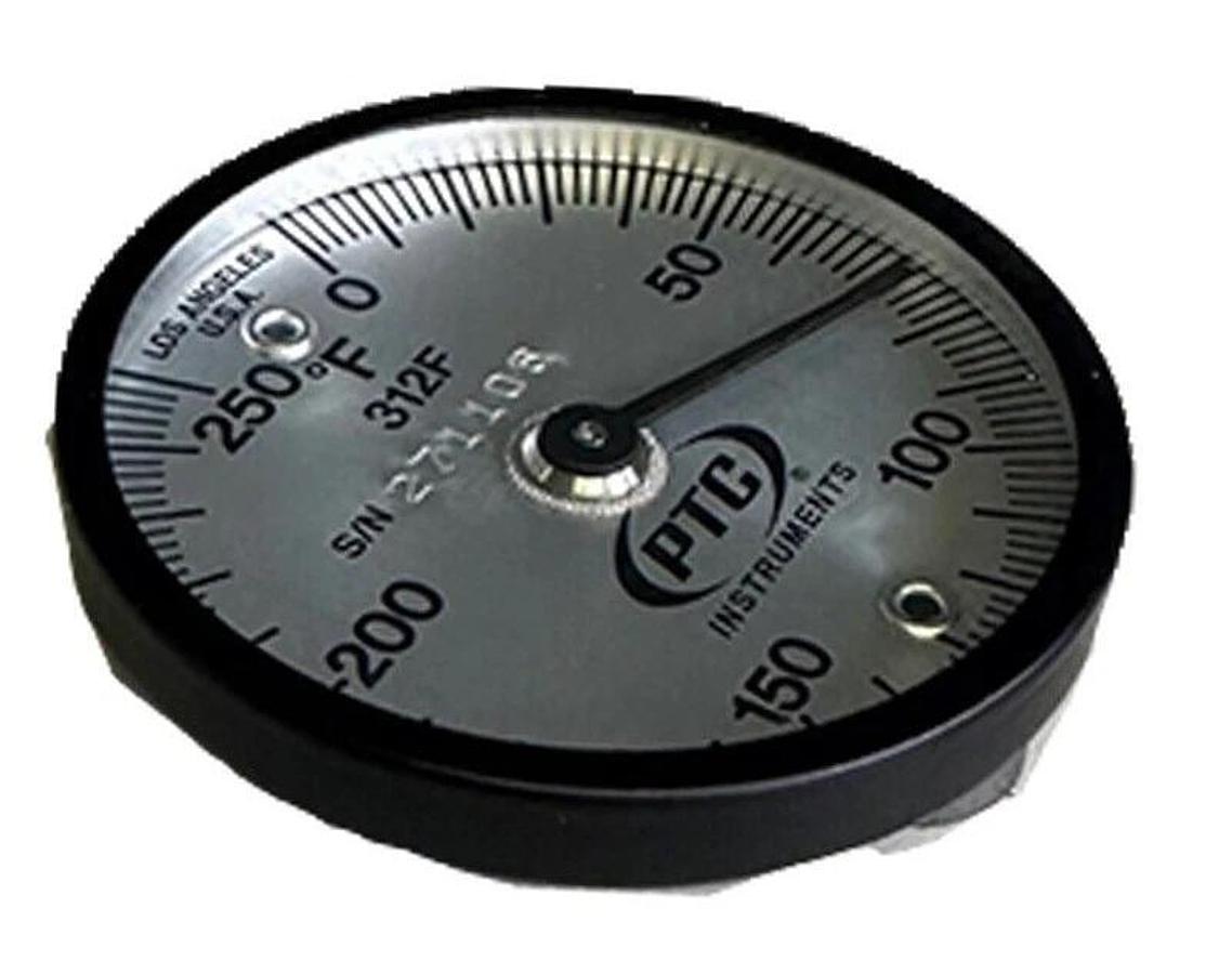 Used PTC INSTRUMENTS 312F MAGNETIC SURFACE THERMOMETER 0-250 DEG F