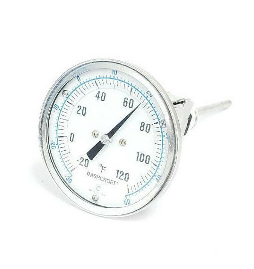 Used ASHCROFT -20 TO 120 DEG F / -30 TO 50 DEG C THERMOMETER