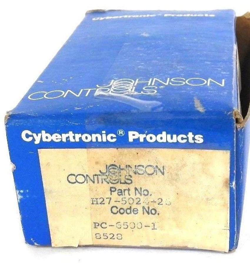 Used NIB JOHNSON CONTROLS P/N: H27-5024-26 CODE: PC-6500-1 CYBERTRONIC E-P TRANSDUCER