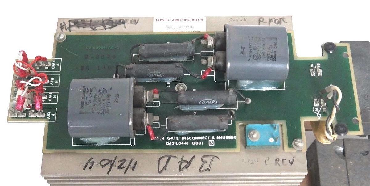 Used POWER SEMICONDUCTOR 4003C3025AD G1 THYRISTOR STACK 0621L0441 G001 BOARD