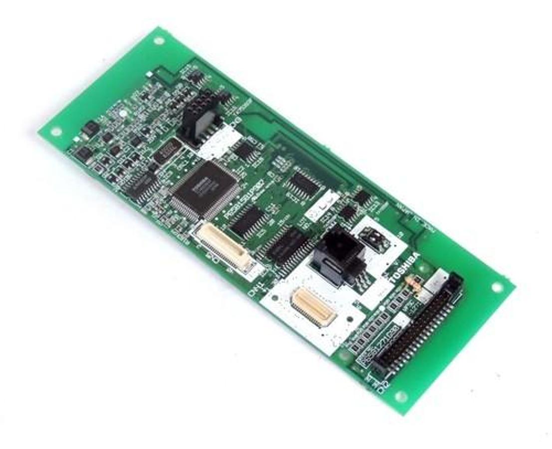 Used TOSHIBA P6581581P902 PROGRAMMABLE LOGIC CONTROL BOARD