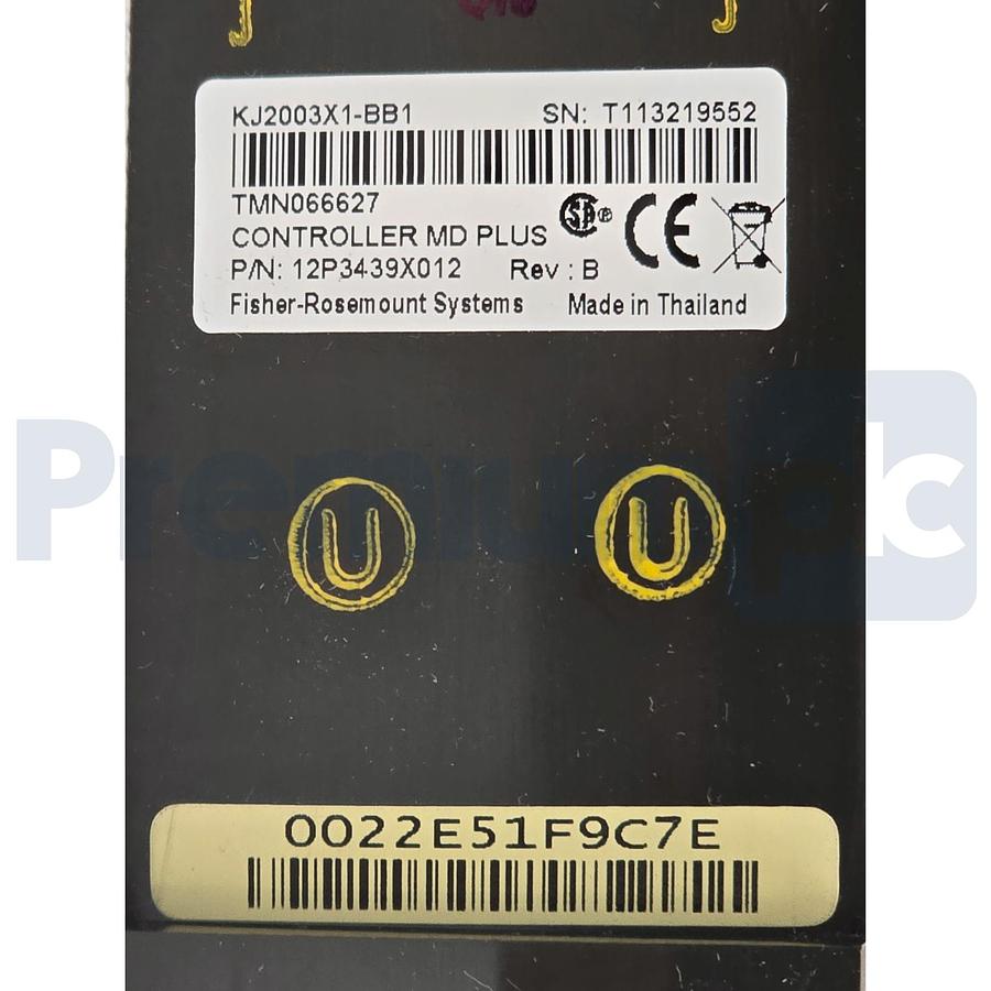 Used Emerson DeltaV KJ2003X1-BB1 VE3006 MD+ Plus Controller Module 12P3439X012 NSMP
