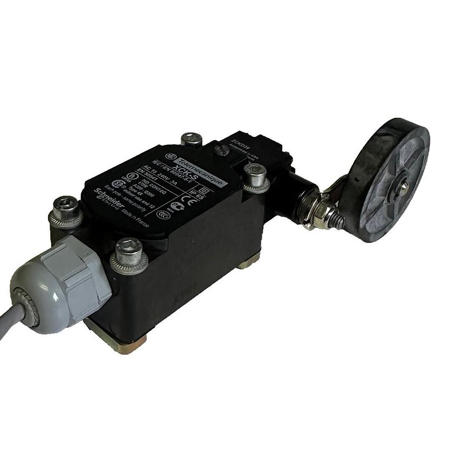 Used TELEMECANIQUE XCK-S / XCKS LIMIT SWITCH BODY W/ ZCKD39 HEAD ZCK-Y39 ROLLER