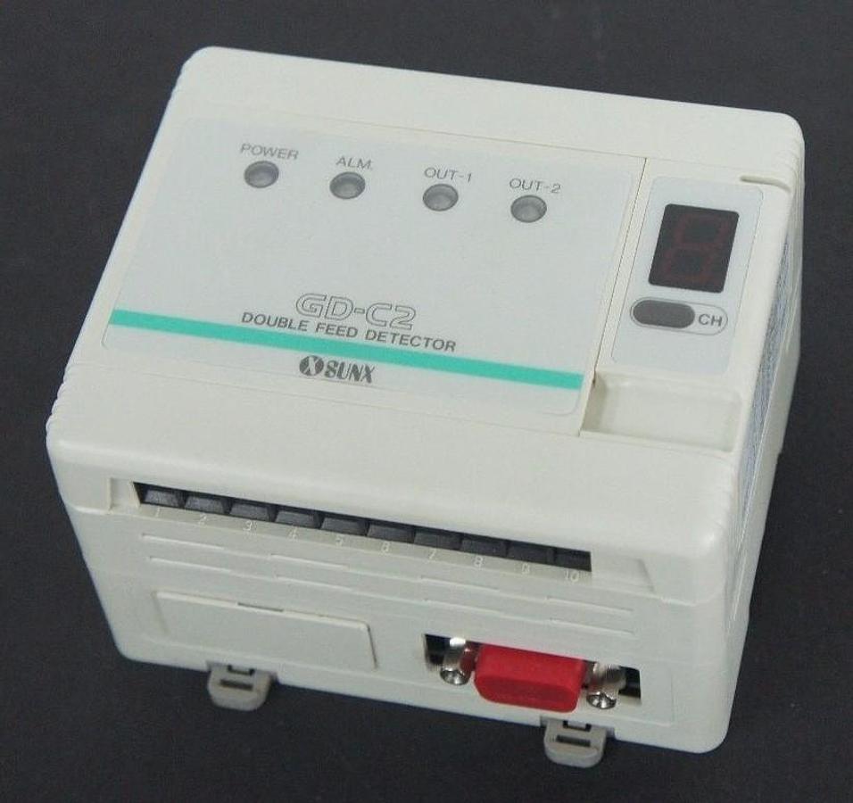 Used NIB SUNX GD-C2 DOUBLE FEED DETECTOR CONTROLLER GDC2