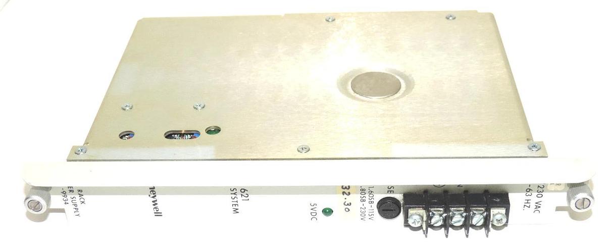 Used HONEYWELL 621-9934 I/O RACK POWER SUPPLY 6219934, INPUT: 115/230 VAC