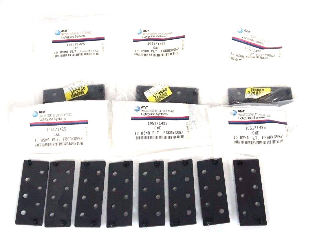 LOT OF 13 NEW AT&T WESTERN ELECTRIC 105171425 MOUNTING PLATES F86AK8557