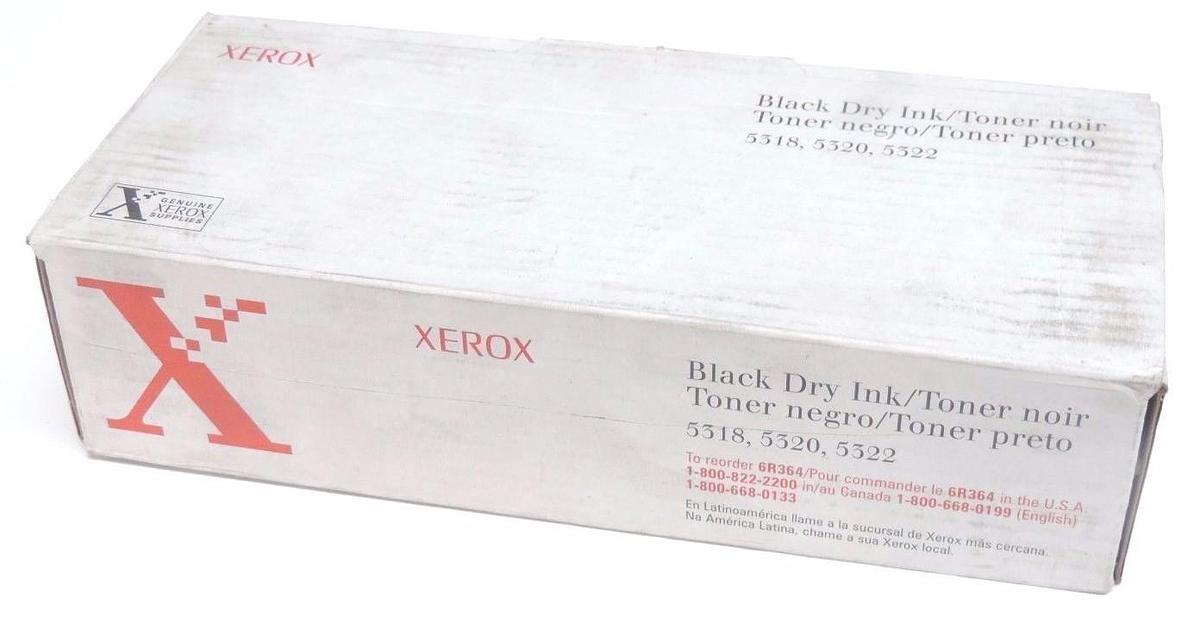 NIB XEROX 6R364 BLACK DRY INK/TONER 5318, 5320, 5322