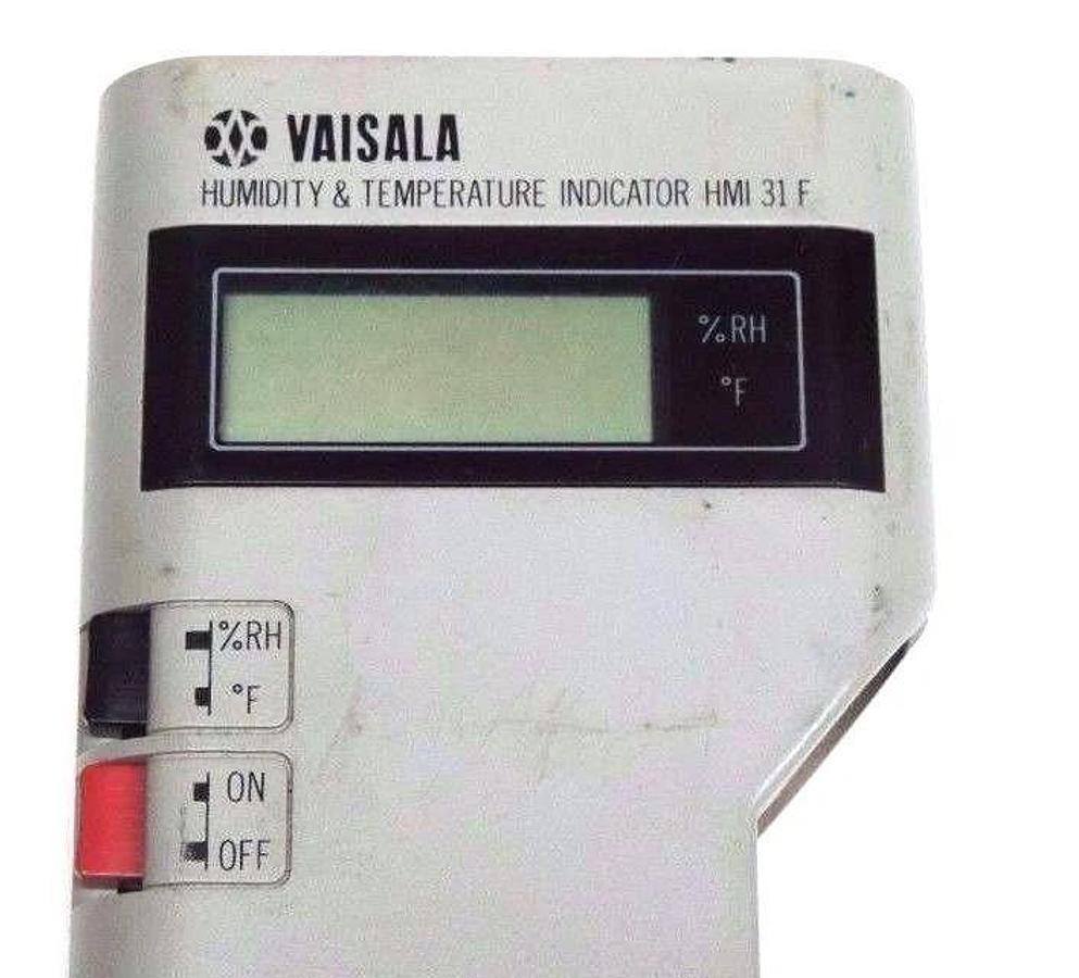 Used VAISALA HMI-31 HUMIDITY & TEMPERATURE INDICATOR HMI31F