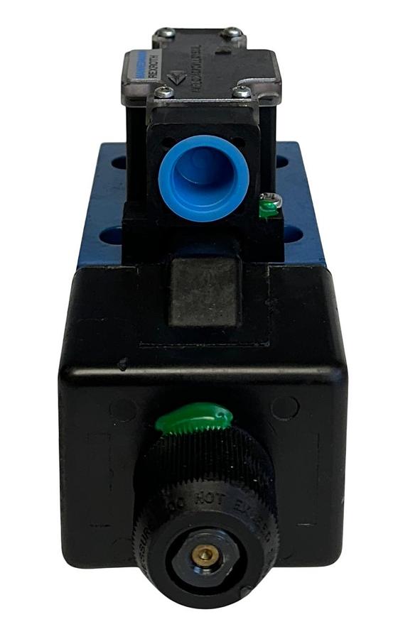 Used REXROTH 4WE10D40/CW110N9DAL HYDRAULIC SOLENOID VALVE 110-120V 50/60Hz NSNP