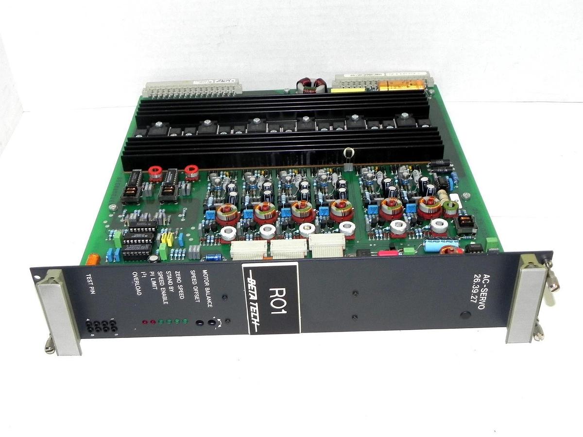Used SIEB & MEYER 26.39.27 AC-SERVO MODULE 263927, 26.39.058.2 REV. 3, B940429S