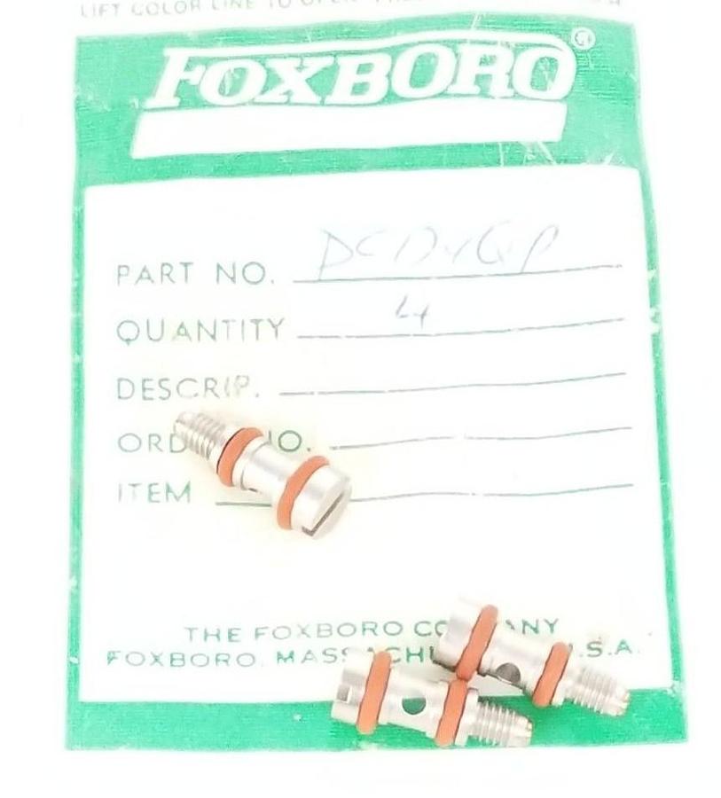 LOT OF 3 NEW FOXBORO DC124QP RESTRICTOR SCREWS