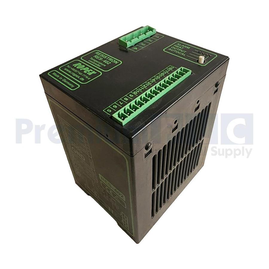 Used USED ROPEX RES-402 RESISTRON TEMPERATURE CONTROLLER RES-402/115VAC P/N 740201