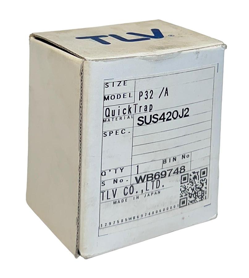 TLV P32/A / P32A QuickTrap STEAM TRAP STAINLESS SUS420J2 NSMP