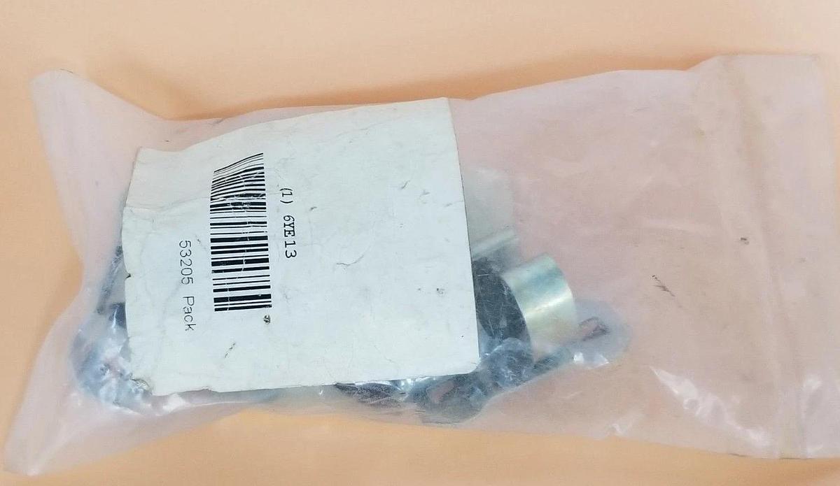 Used BAG OF 5 NEW GRAINGER 6YE13 STD SPRING CLIPS 7/8'' PROJ. DURA LOC P/N# 53205