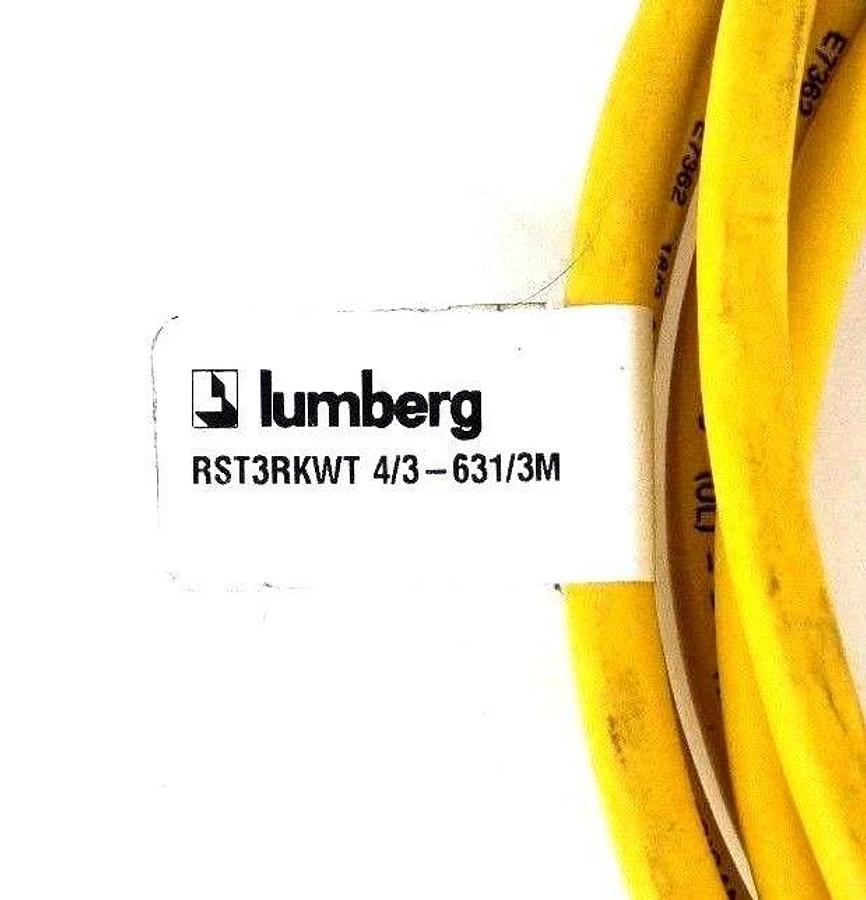 LOT OF 2 NEW LUMBERG RST3RKWT 4/3-631/3M CABLES