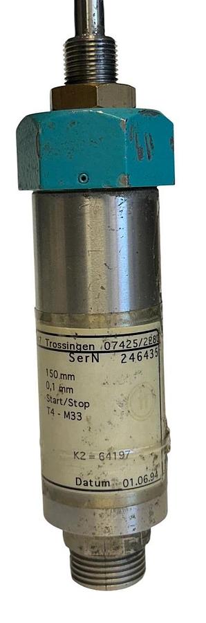 Used TR ELECTRONIC TYPE LA-41 / LA41 LINEAR ENCODER TRANSDUCER SENSOR 15V 150mm USNP