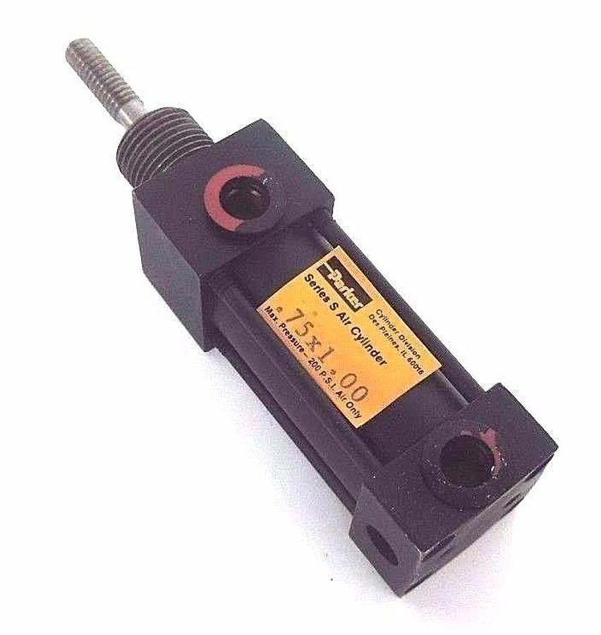 Used NEW PARKER .75X1.00 SERIES S AIR CYLINDER 75X100