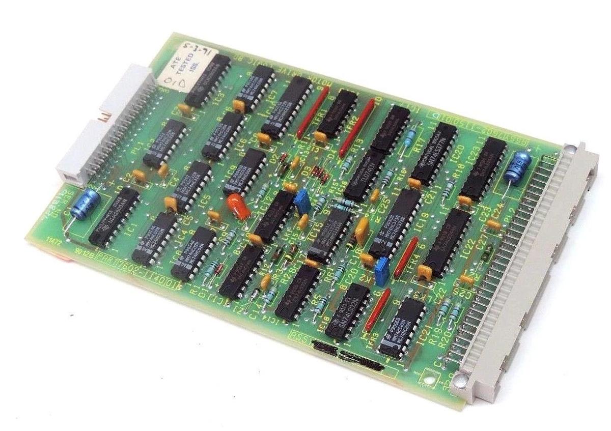 Used PRESSTECH 7602-1140-01 MOTOR DRIVE LOGIC BOARD 7602114001, 7602-1150-01D