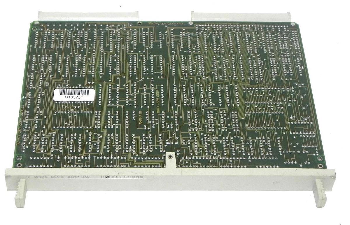 Used SIEMENS 6ES5-927-3SA12 CPU 927 BOARD 6ES59273SA12