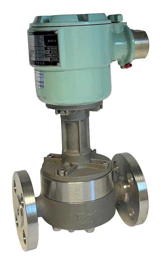 Used OVAL LC454-620-C118-F00 / LC454620C118F00 FLOW METER 10mm SIZE WATER SCS14 NSNP