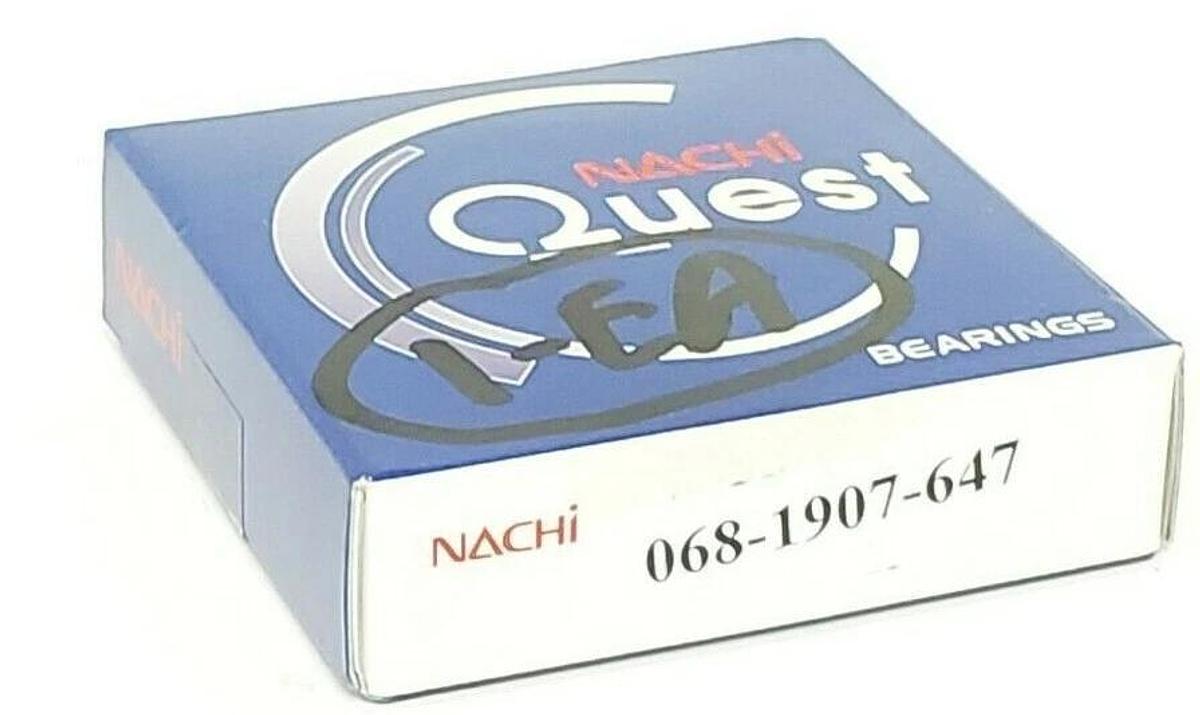 Used NIB NACHI QUEST 068-1907-647 STANDARD OPEN BEARING 0681907647