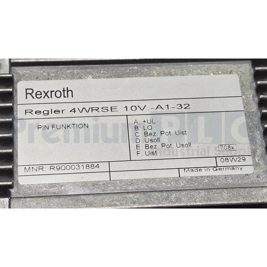 Used REXROTH 4WRSE10V50-3X/G24K0/A1V - R900579943 PROP DIRECTIONAL CONTROL VALVE NSMP