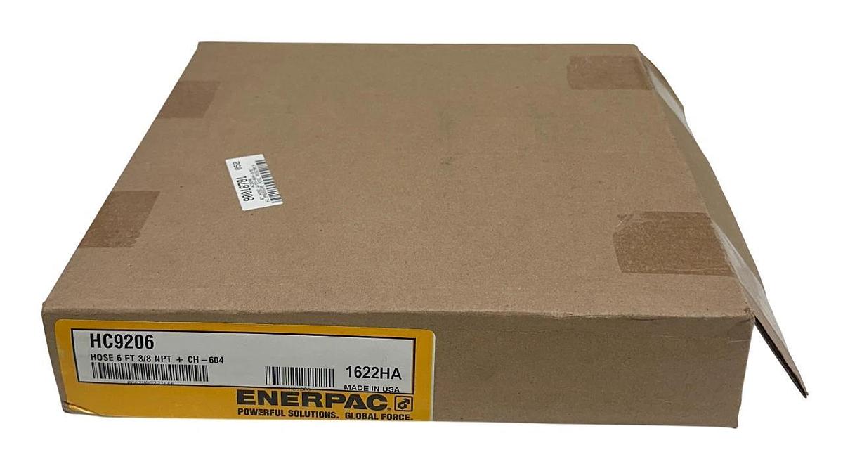 ENERPAC 80018781 / HC9206 OEM 6' HOSE W/ CH-604-3/8'' HI-PRESSURE ASSEMBLY NSMP
