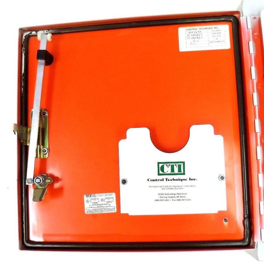 Used SAGINAW CONTROL & ENGINEERING SCE-20SA2210LPPL SINGLE DOOR ENCLOSURE