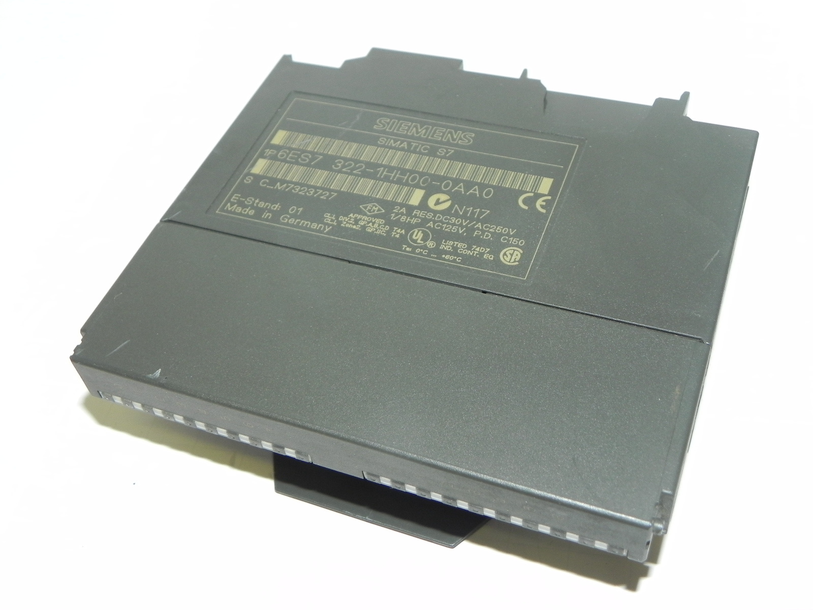 Used SIEMENS 6ES7-322-1HH00-0AA0 OUTPUT MODULE 16POINT 6ES73221HH000AA0