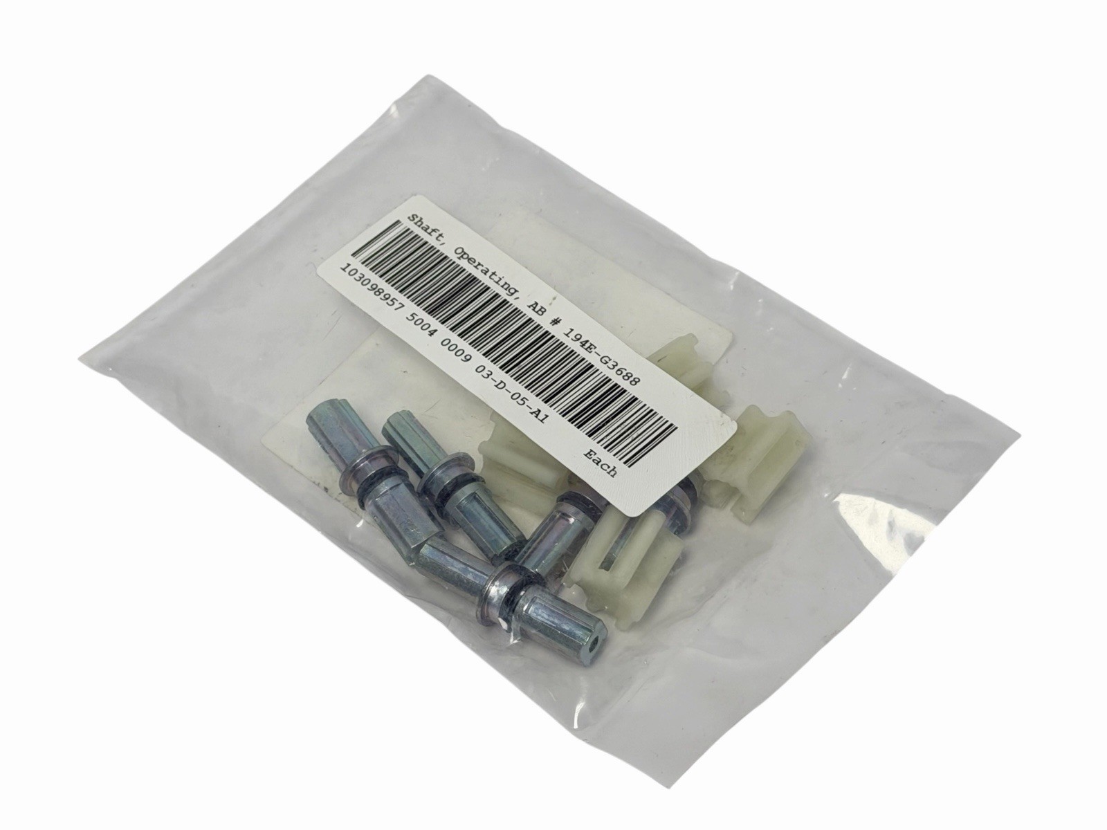 BAG OF 5 NEW ALLEN BRADLEY 194E-G3688 METAL SHAFTS 194EG3688 SER. B