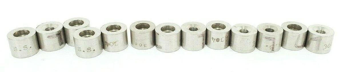 Used LOT OF 13 LAPP W-46644 VALVE SEATS FOR LS-10 PULSAFEEDER 304SS W46644