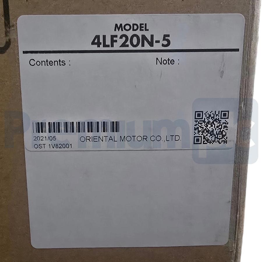 Oriental Motor 4LF20N-5 LH Linear Head Gearhead L-Type Rack & Pinion 4L20N5 NEW