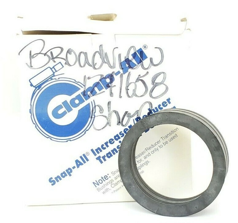 Used NIB CLAMP-ALL 2006S SNAP-ALL INCREASER/REDUCER TRANSITION BUSHING