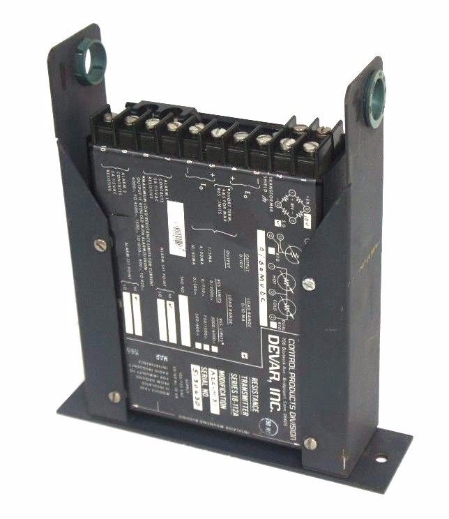 Used CONTROL PRODUCTS DEVAR INC. SERIES 18-112A RESISTANCE TRANSMITTER MOD. A2C-M31