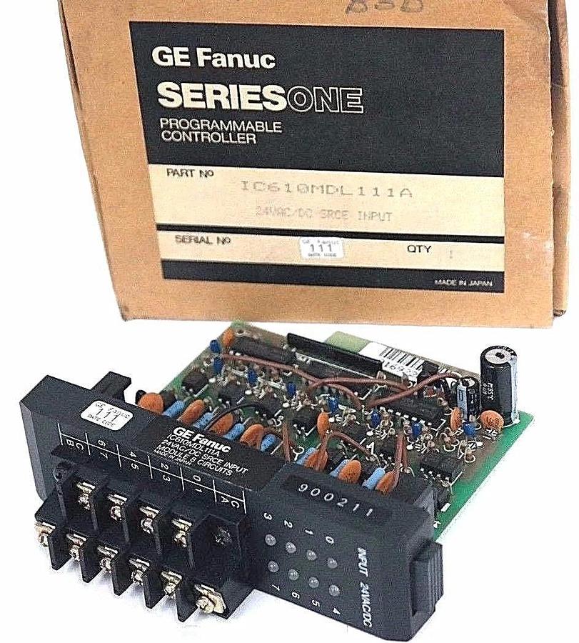 NIB GE FANUC IC610MDL111A, 24VAC/DC SOURCE INPUT MODULE