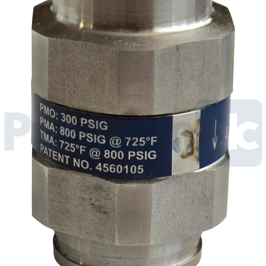 Spirax Sarco 62002 TSS-300 1/2" Balanced Pressure Thermostatic Steam Trap NSMP
