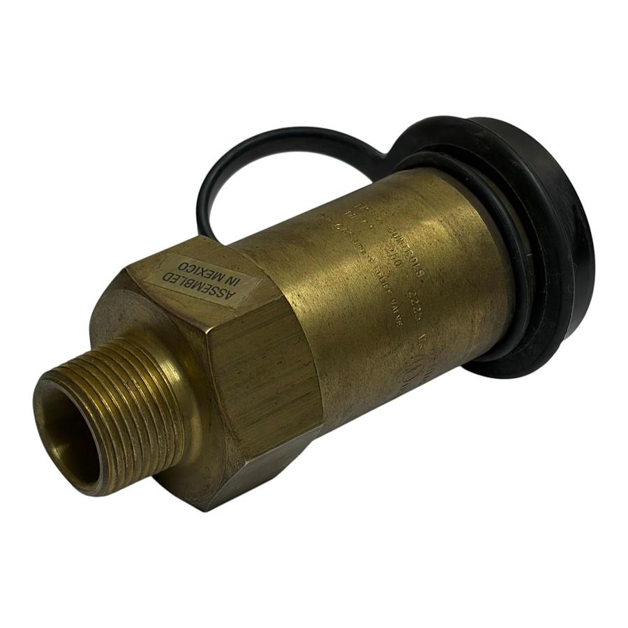 Used Fisher Controls H185-250 Type H185 LP-Gas Safety Relief Valve 250 PSI New
